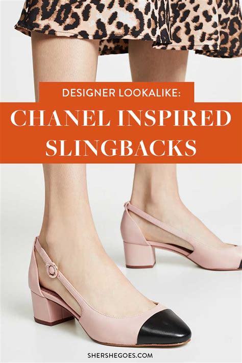 chanel slingback replica uk|slingback Chanel style.